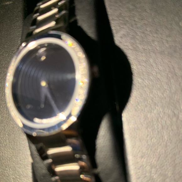 Authentic Movado Women’s Watch With Diamonds - Picture 7 of 8